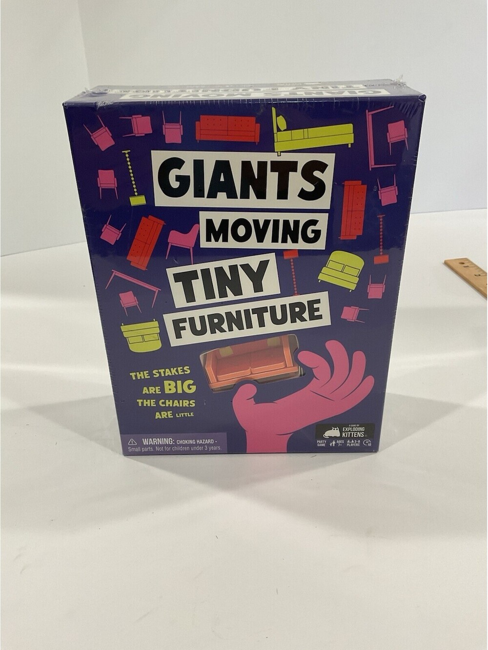 Giants Moving Tiny Furniture Game by Exploding Kittens 2025 Sealed. NIP